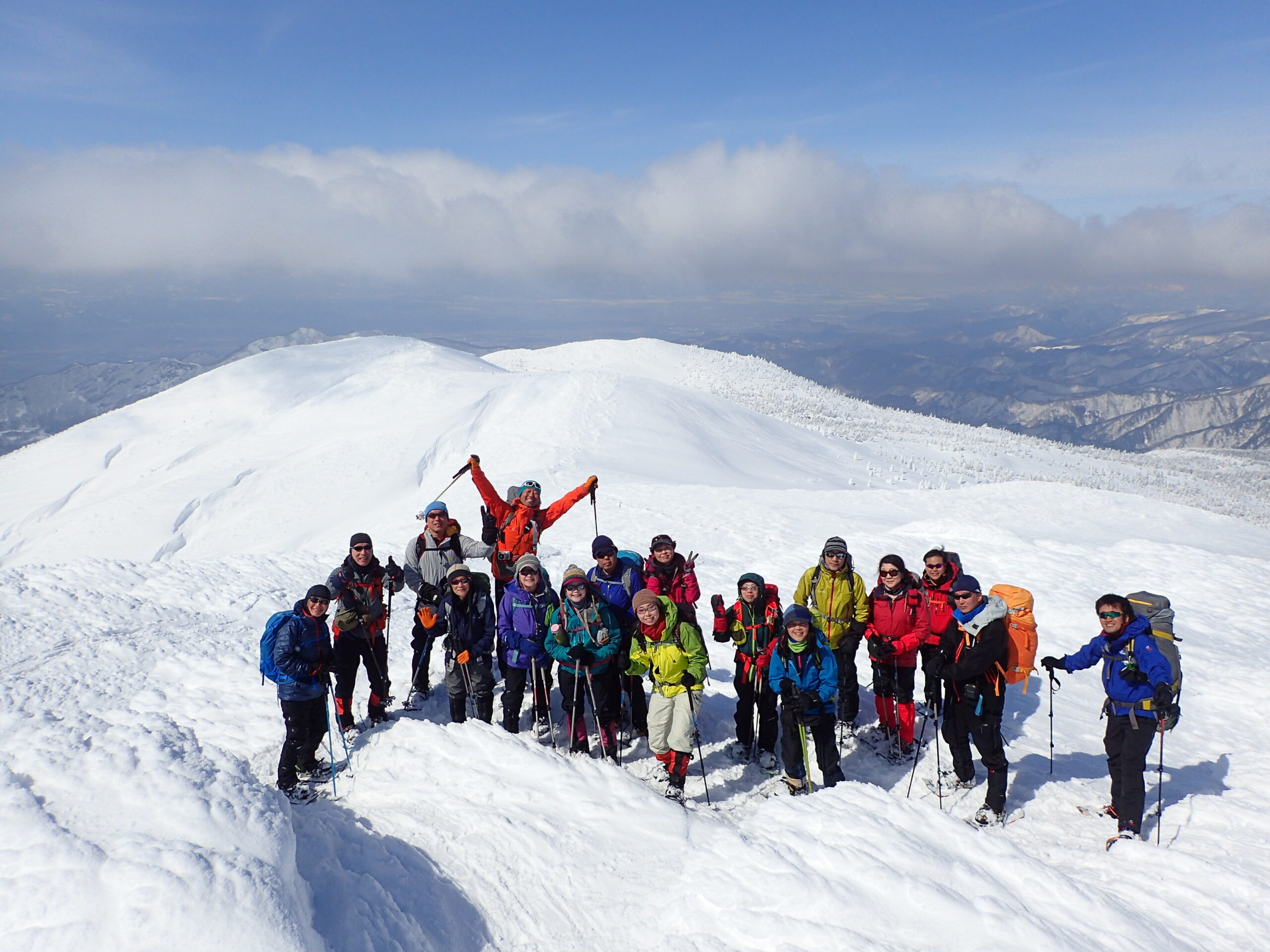 【雪山講習会（STEP1）】蔵王横断　2日間