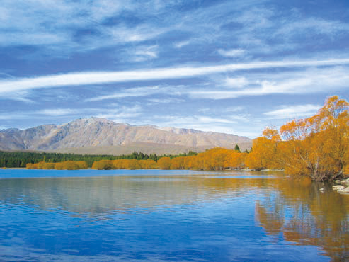 秋色に染まるニュージーランド
南島ハイキング 8日間