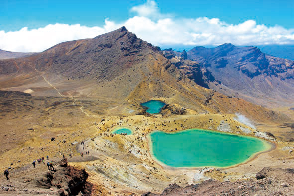 北島の名峰ルアペフ山登頂とトンガリロ・クロッシング 8日間