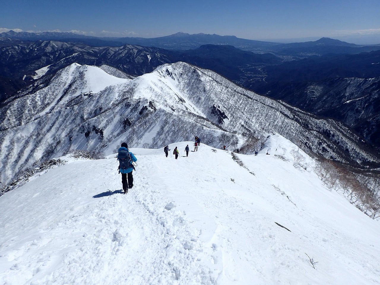 【雪山講習会（STEP1）】谷川岳　雪上講習会　2日間
