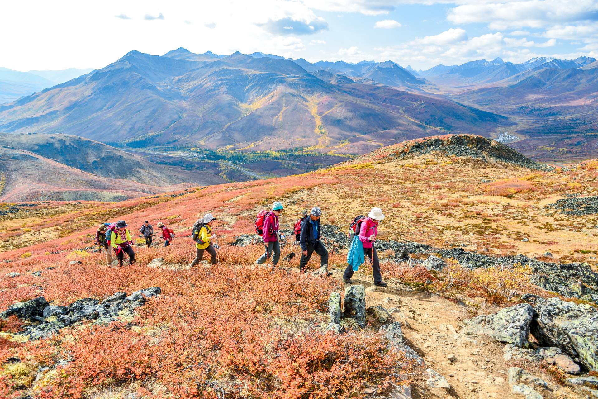 悠久なる大地へ極北ユーコン縦断ハイキング 9日間