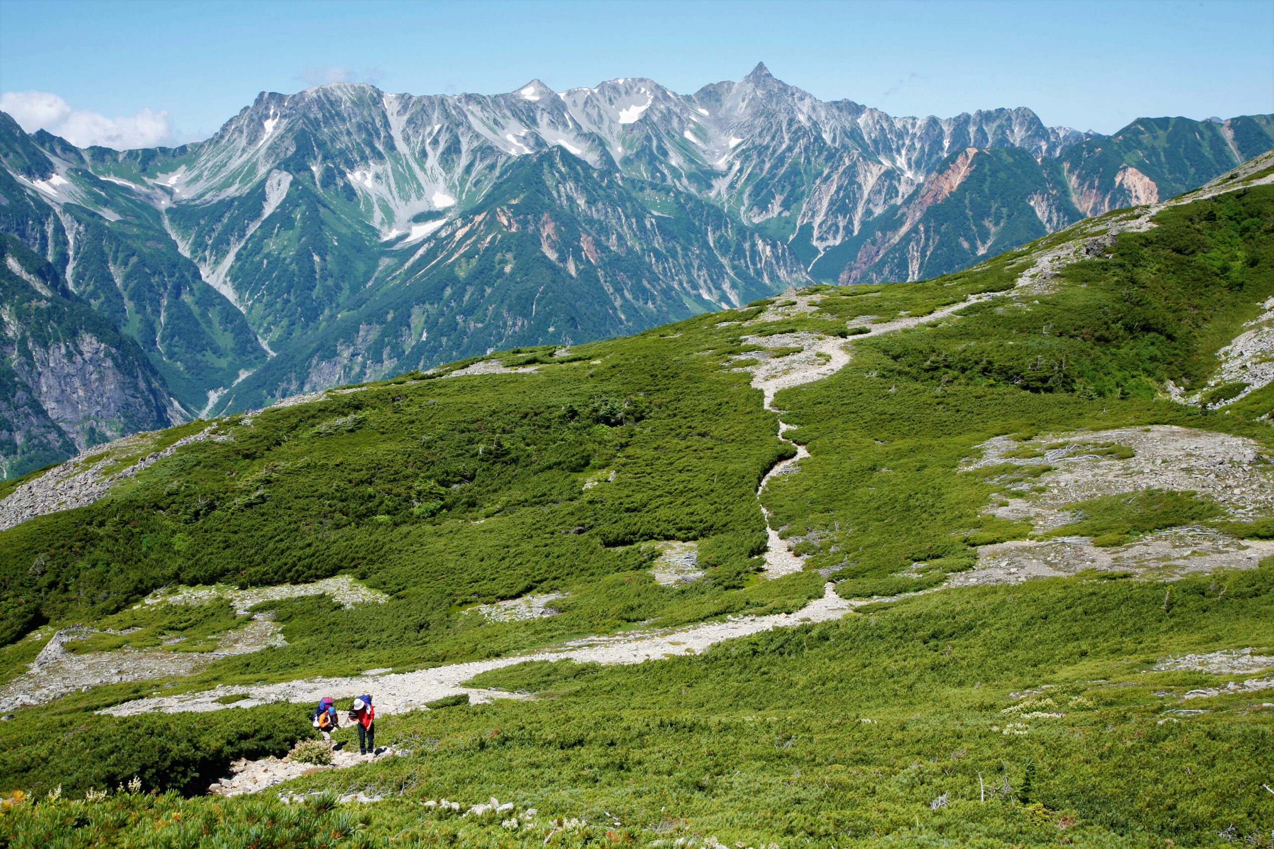 『ゆっくり日本の名山』北アルプスパノラマ銀座　蝶ヶ岳から常念岳、燕岳　4日間