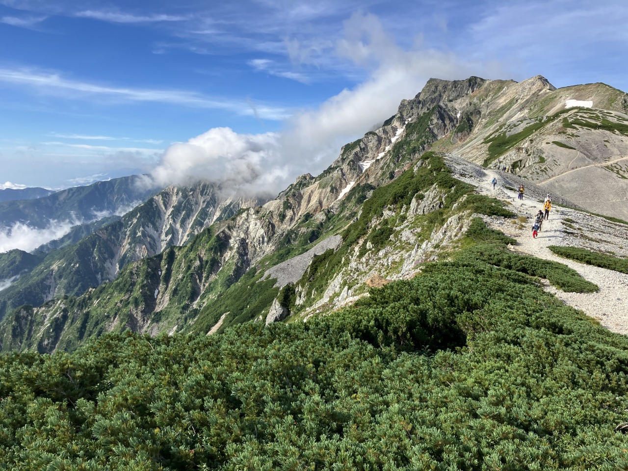 『ゆっくり日本の名山』ゆっくり白馬岳から蓮華温泉　3日間